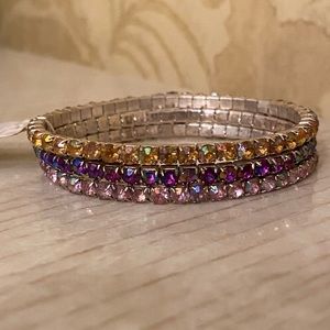 NWT 3 VTG Bracelets - wear together or separately